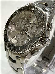 Tag Heuer LINK Silver on Silver ref. CJ1111 Diver (NJL028751) | eBay